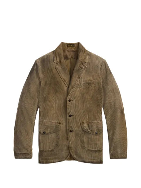 Ralph Lauren RRL corduroy elbow-patch cotton blazer