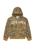 KidSuper Face Camo stud-embellished hoodie