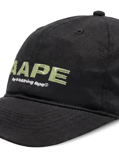 A BATHING APE® logo-embroidered baseball cap