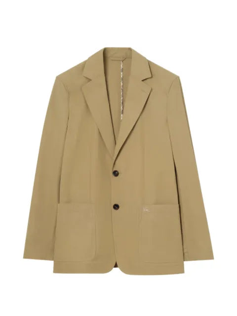 Burberry technical cotton tailored jacket