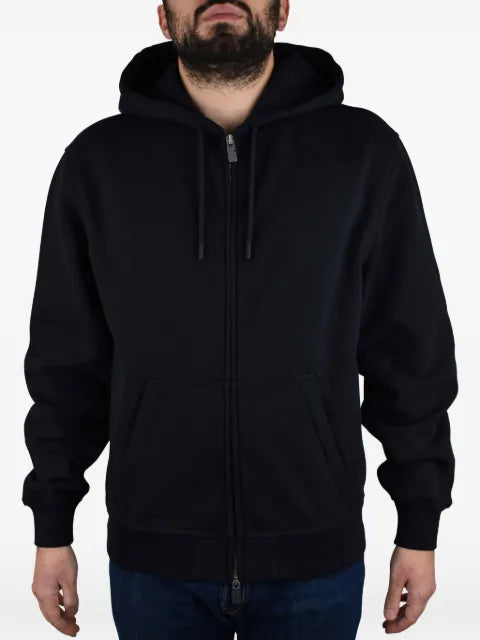 Burberry embroidered-logo hoodie
