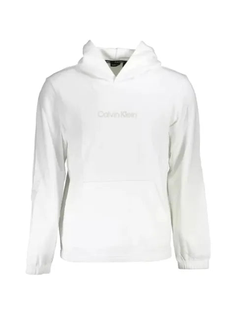 Calvin Klein logo-print cotton hoodie