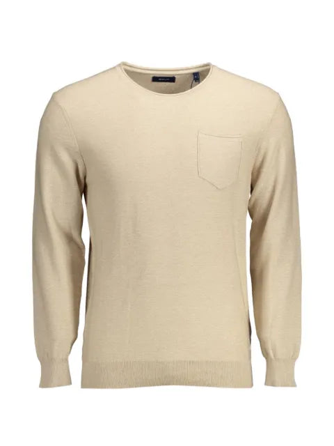 Gant chest-pocket crew-neck jumper