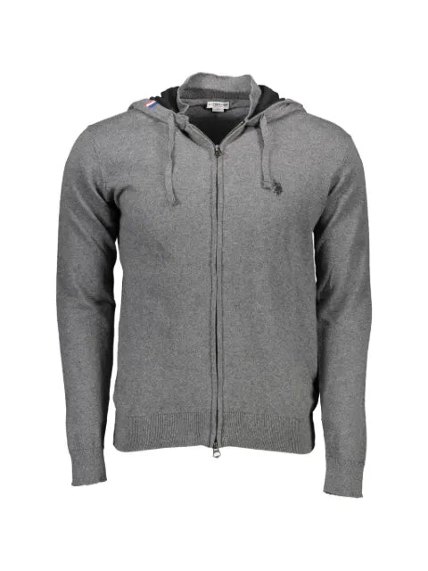 U.S. POLO ASSN. zip-up cotton hoodie