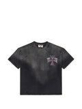 Vale Chopper distressed-effect cotton T-shirt
