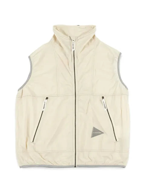 and Wander Pertex logo-print wind vest