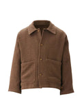estudio niksen textured-finish shirt jacket