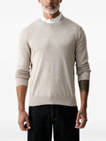 Hackett London logo-embroidered sweater