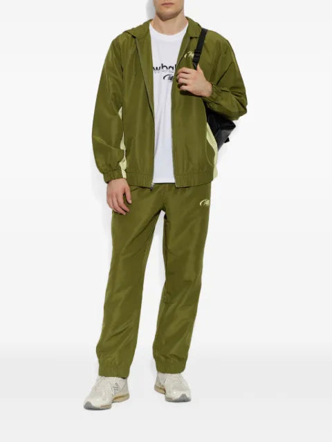 New Balance logo-print hooded jacket