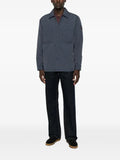 BOSS logo-patch chest-pocket jacket
