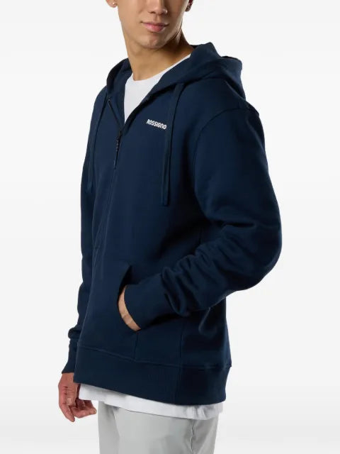 Rossignol logo-print zip-up hoodie