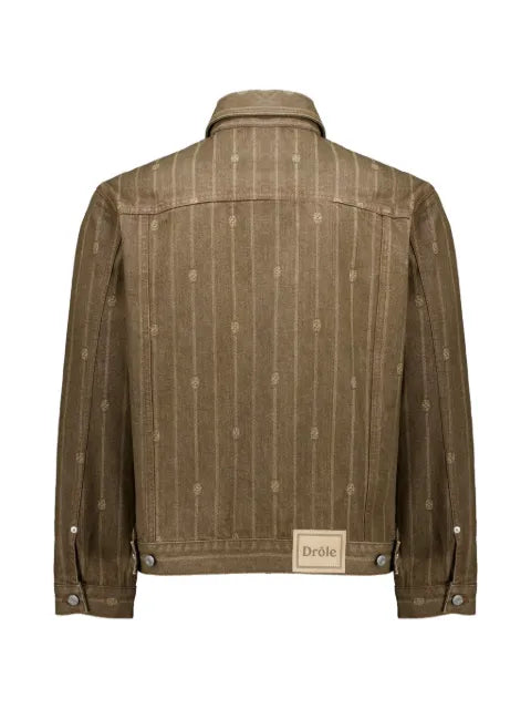 Drôle De Monsieur monogram-print jacket