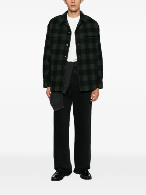 AMI Paris checked shirt