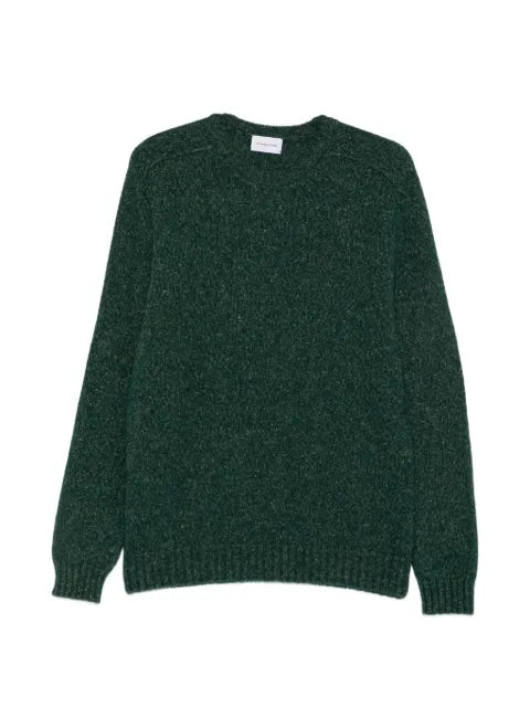 SCAGLIONE crew-neck flecked sweater