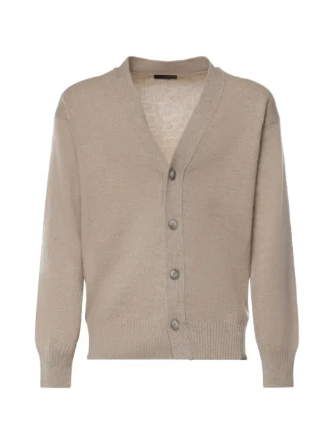 Fay button-up V-neck cardigan