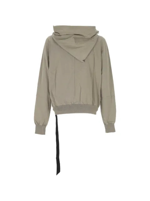 Rick Owens DRKSHDW asymmetric zip-up hoodie