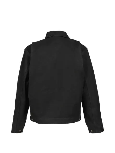 VETEMENTS logo-patch zip-up jacket