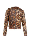 LA MASKARADE leopard-print hoodie