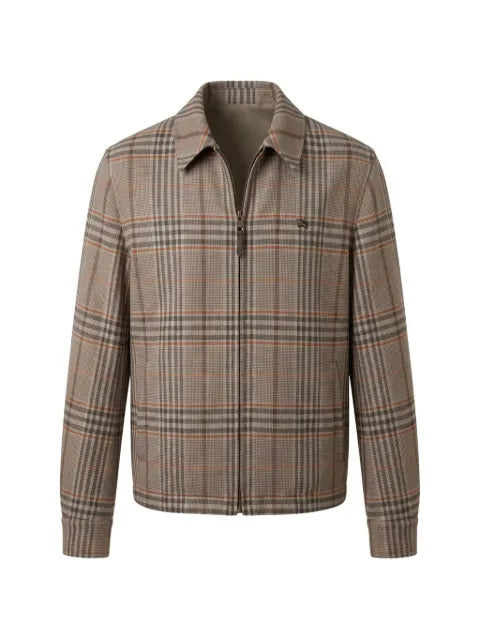 Burberry Prince of Wales check wool jacket