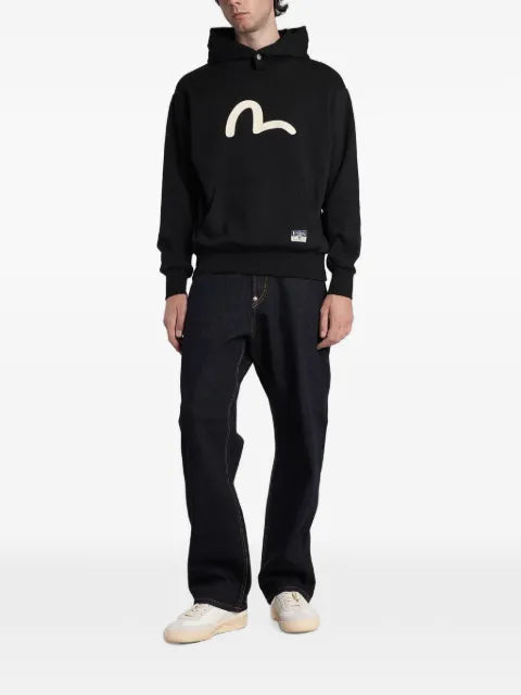 EVISU Seagull-print hoodie