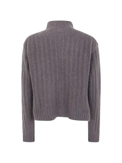Rick Owens Turtle ribbed-knit high-neck sweater