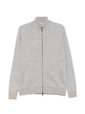 Cesare Attolini zip-up knitted cardigan