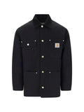 Carhartt WIP OG Chore corduroy-collar logo-patch jacket