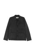 Drykorn button-up patch-pocket jacket