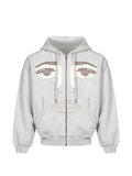 KidSuper face-patchwork hoodie