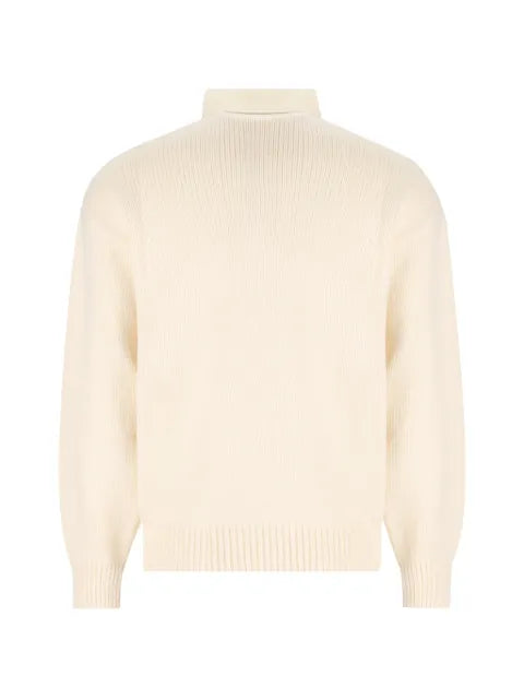 LOEWE ribbed-knit polo shirt