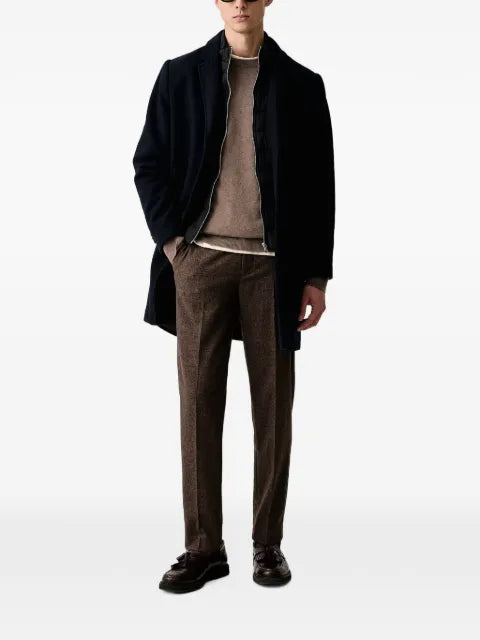 Lindbergh 1927 crew-neck ribbed-trim sweater