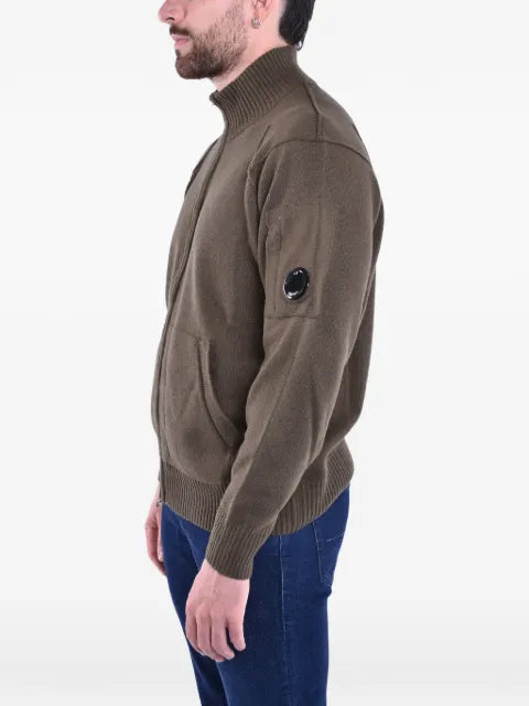 C.P. Company Lens zipped cardigan