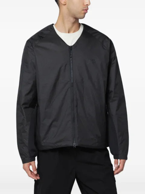 PURPLE MOUNTAIN OBSERVATOR logo-embroidered zip-up jacket