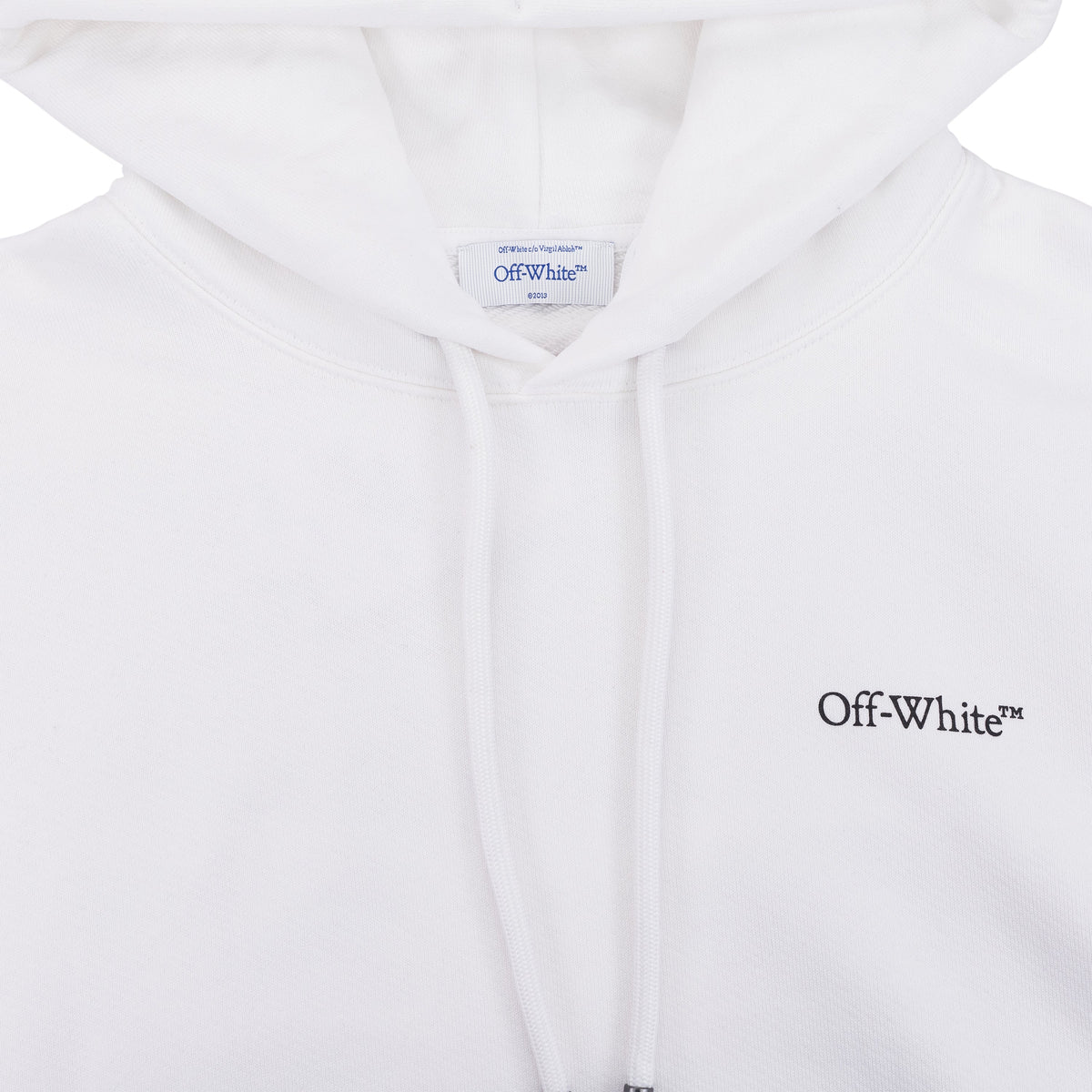 White Marker Arrow Hoodie