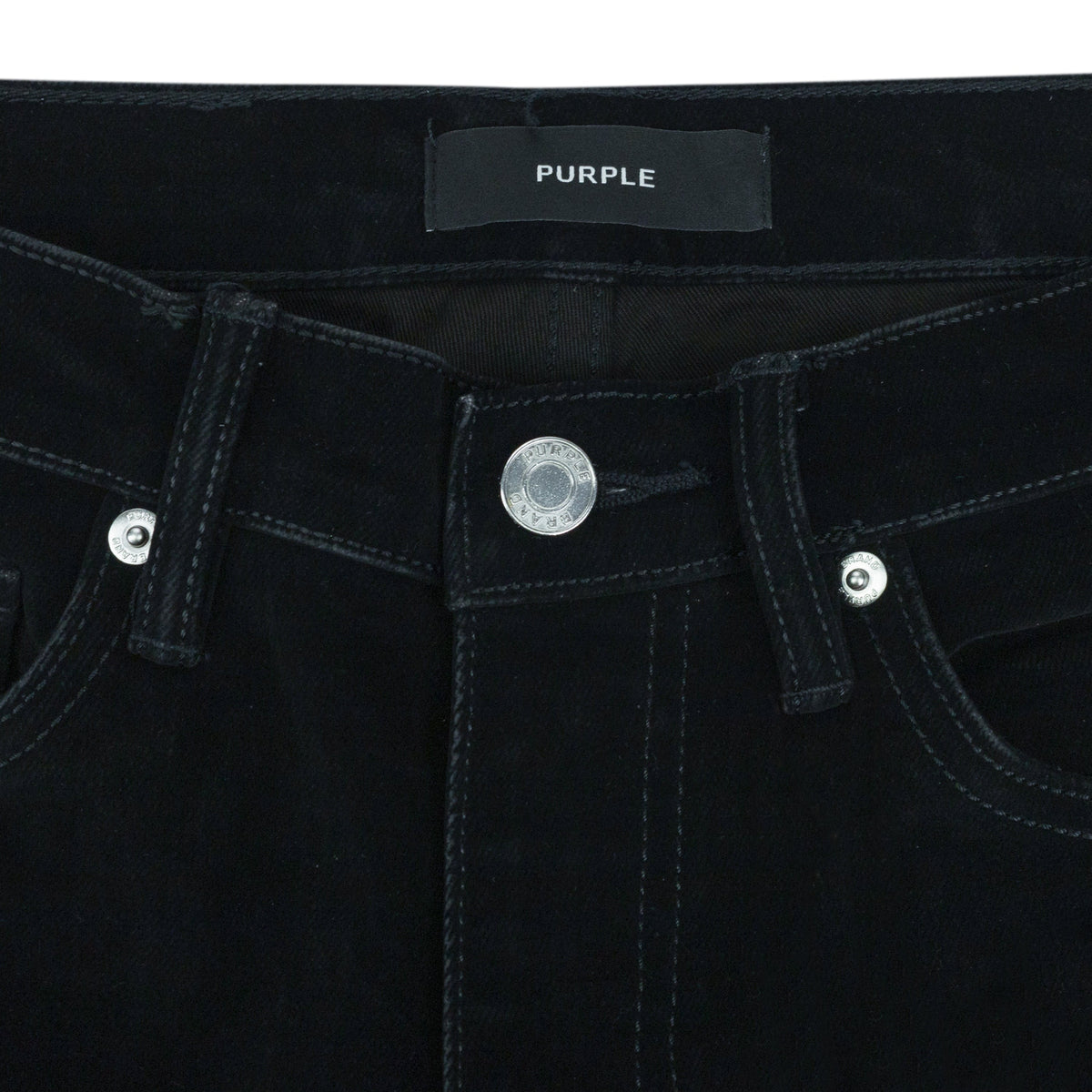 BLACK SKINNY FLOCK DIPPED