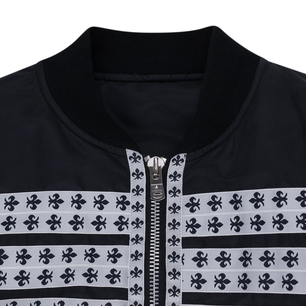 Black Huge Brit Bomber Jacket