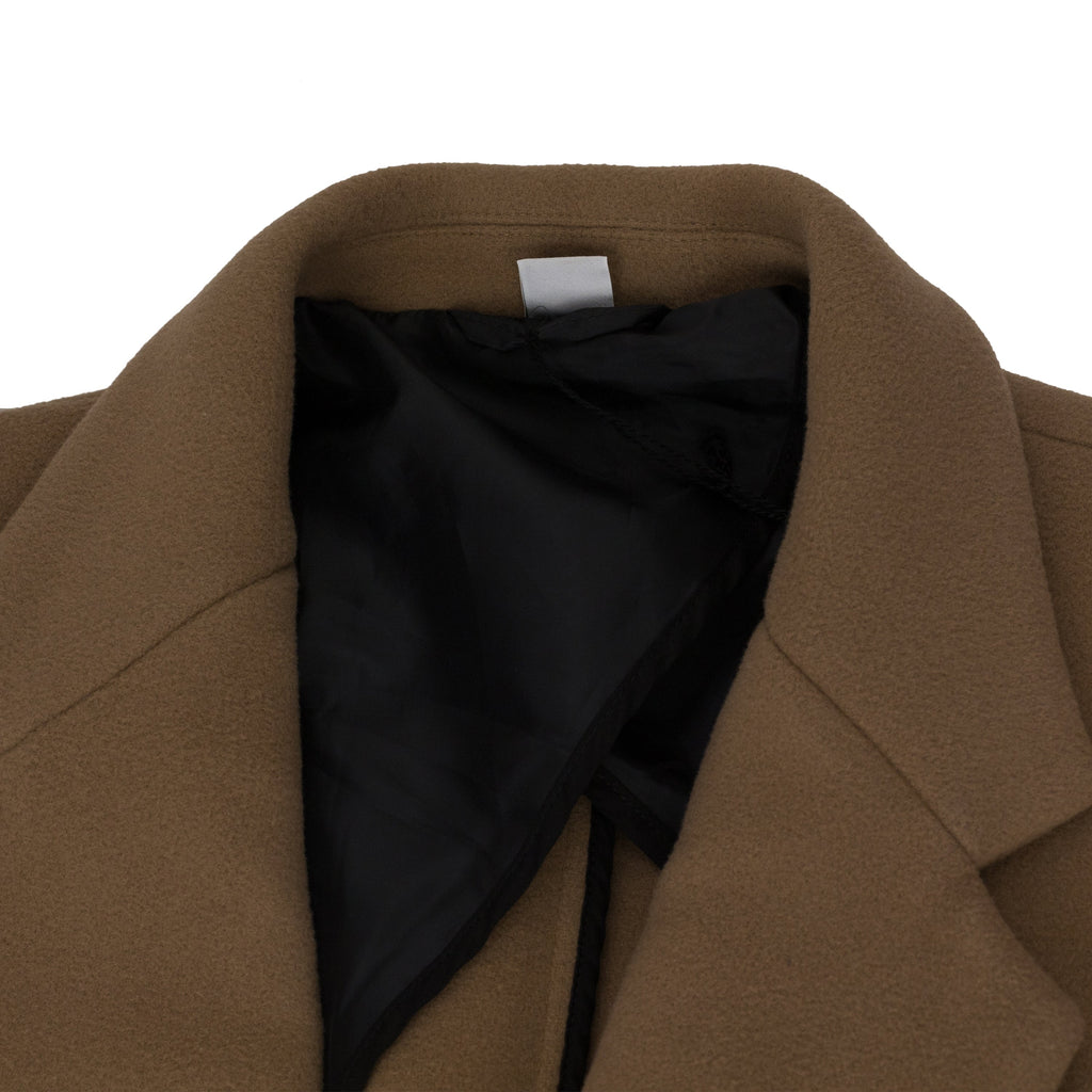 Camel Wool Overcoat