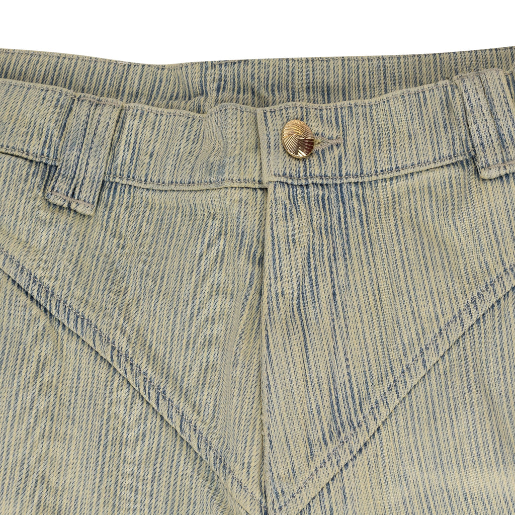 Blue Billie Bibs Denim Pants
