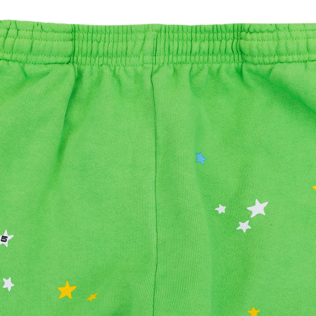 Slime Green Rhinestone Punk V2 Sweatpants