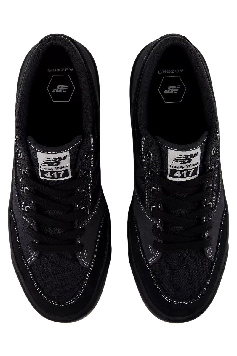 NEW BALANCE NUMERIC FRANKY 417 LOW Black Cement / Black