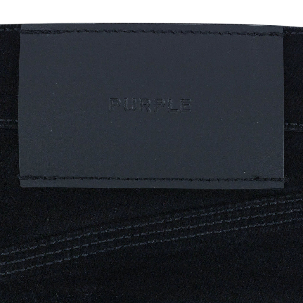 BLACK SKINNY FLOCK DIPPED