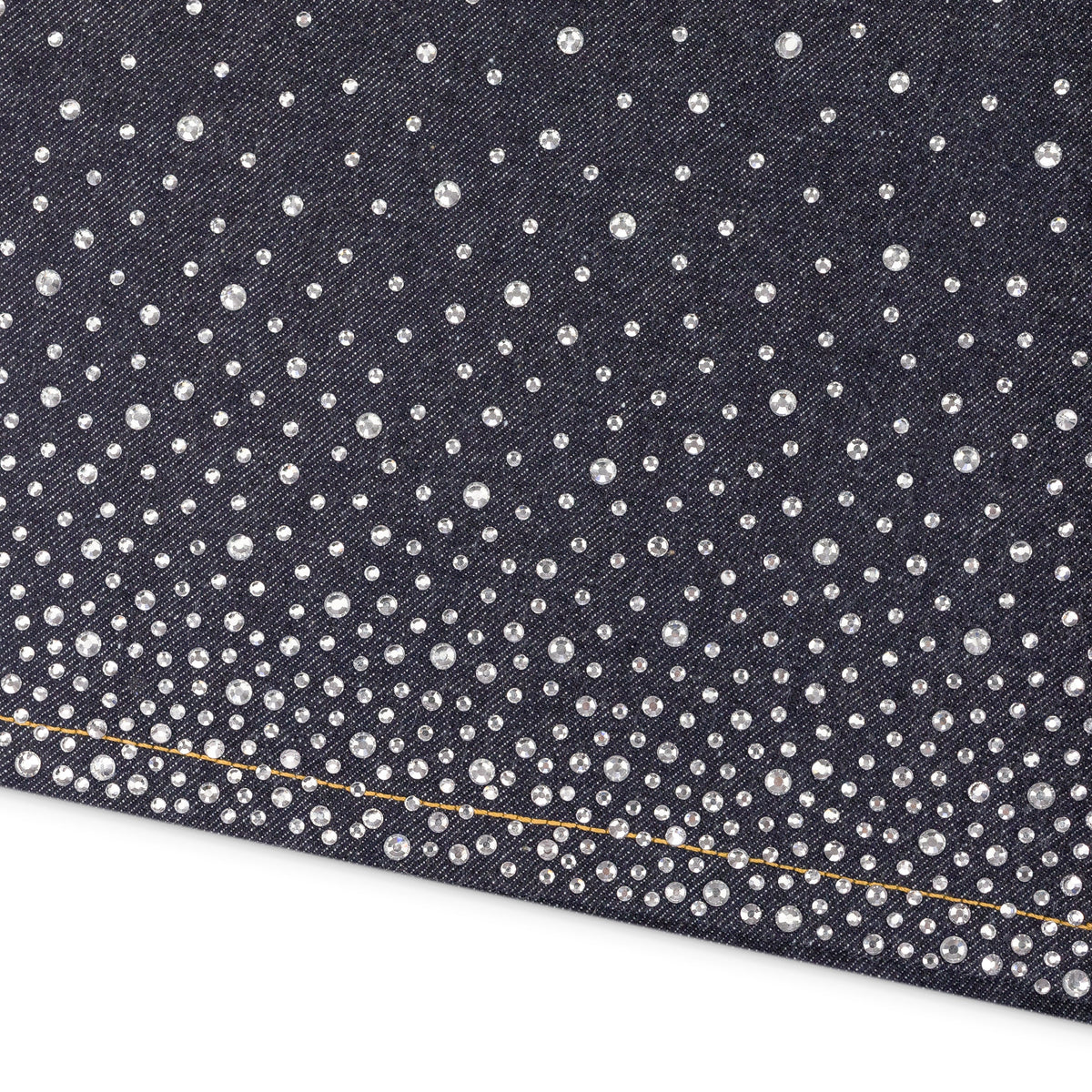 Indigo Star Dust Denim Shorts