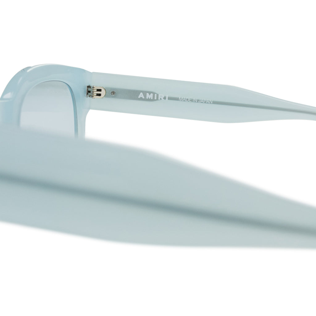 Pearl/Blue Classic Logo Sunglasses