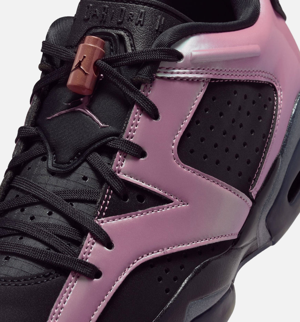 Air Jordan 6 Retro Low Metamorphosis Black and Desert Berry Women's Sneakers