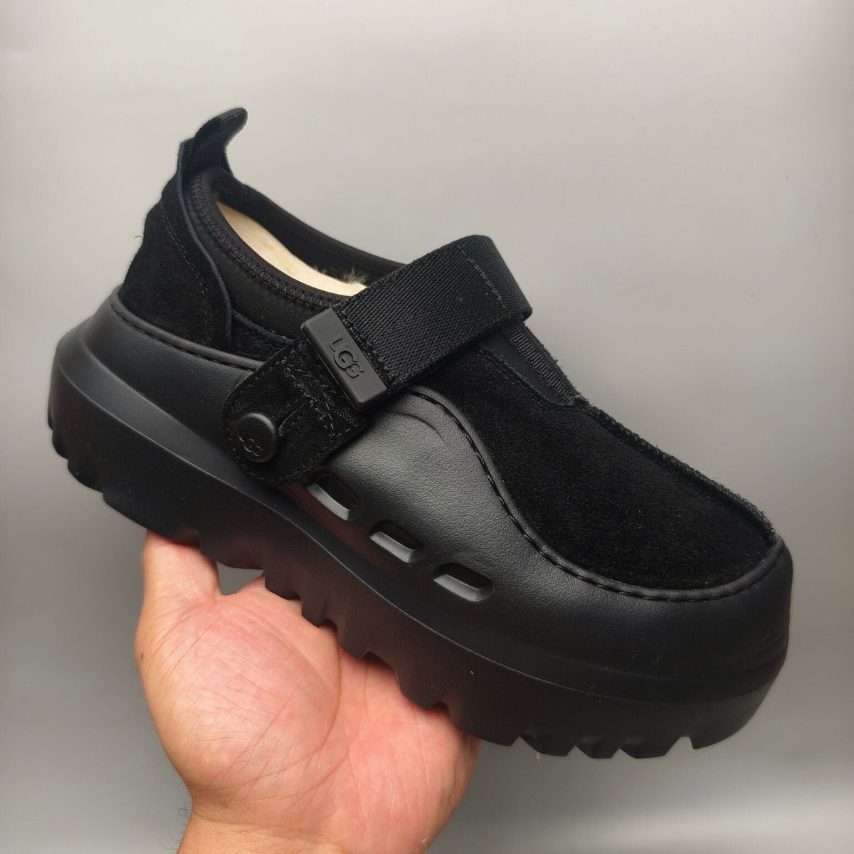 Black Slip-On Casual Shoes — Unisex | New Arrival | In Stock