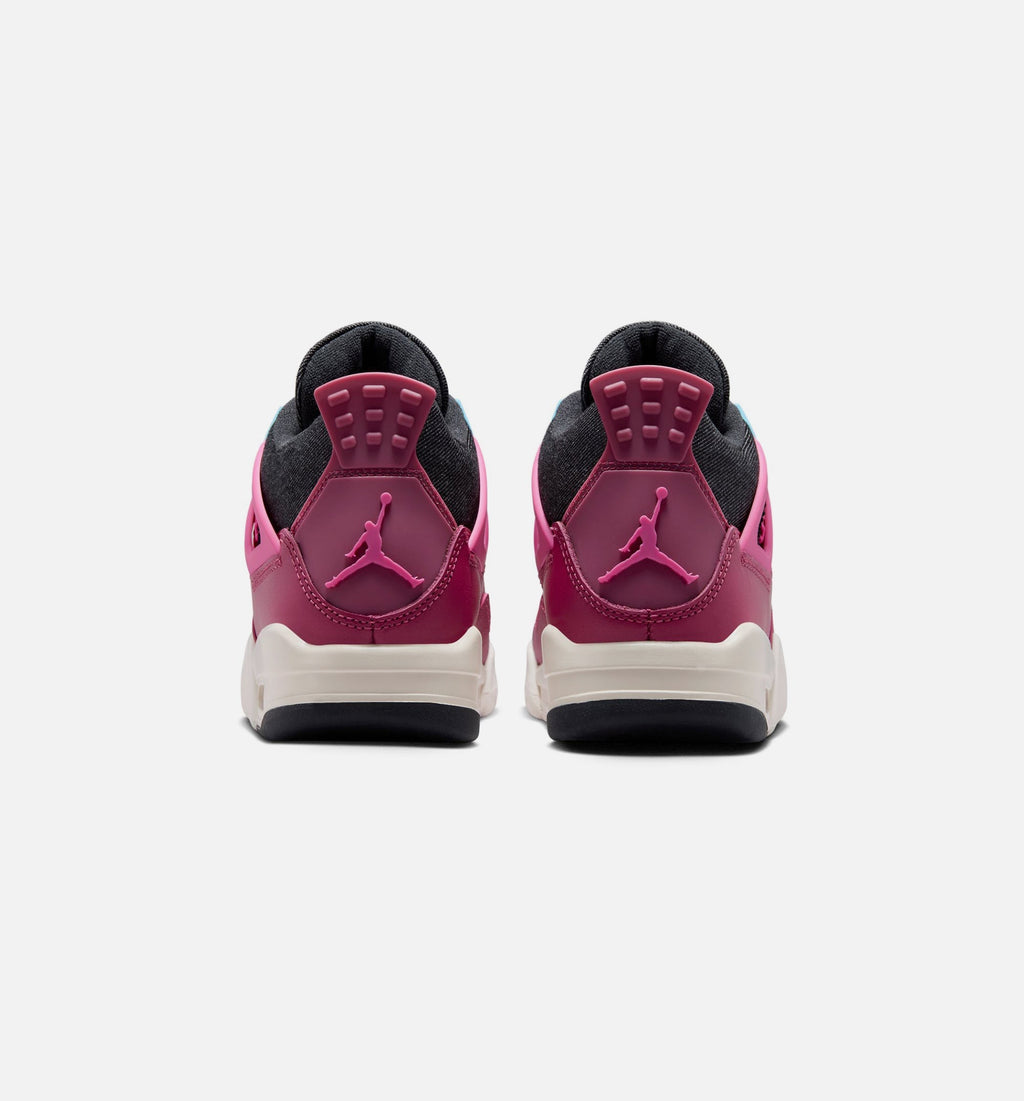 Air Jordan 4 Retro She's a Star Grade School – Sweet Beet/Desert Pink/Off Noir/Chalk