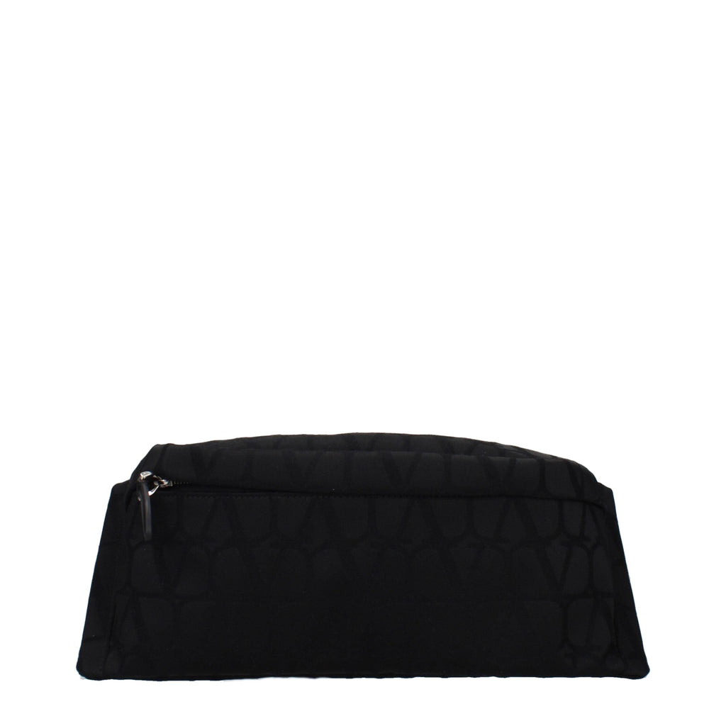 Black Fabric Backpack