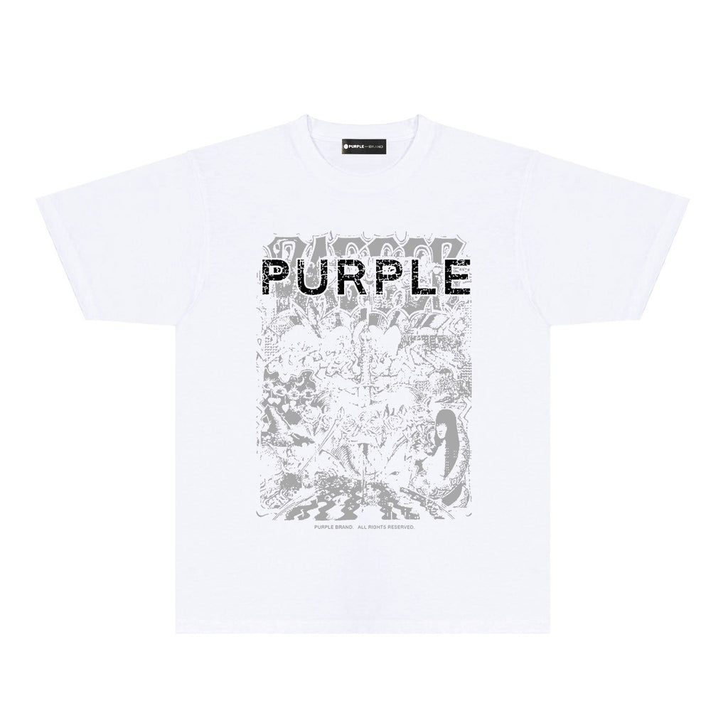 Street style Purple Brand T-shirt