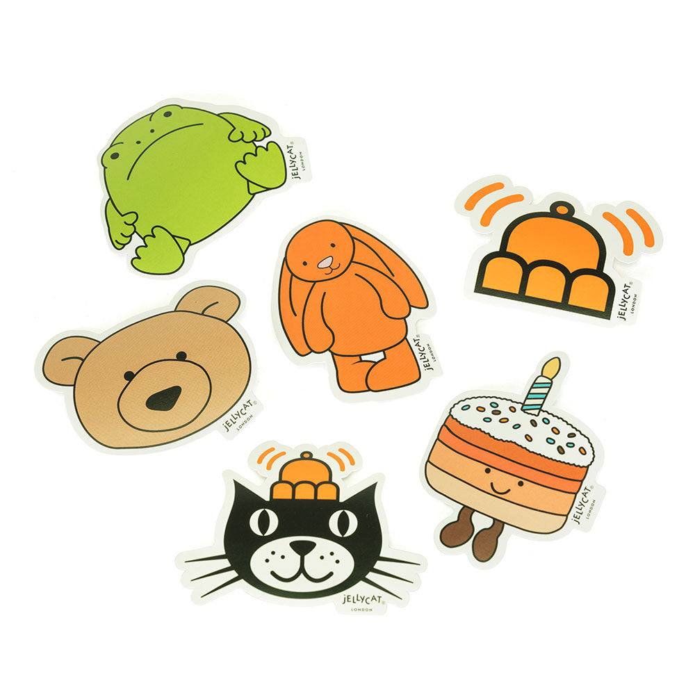 Jellycat 25th Anniversary Stickers
