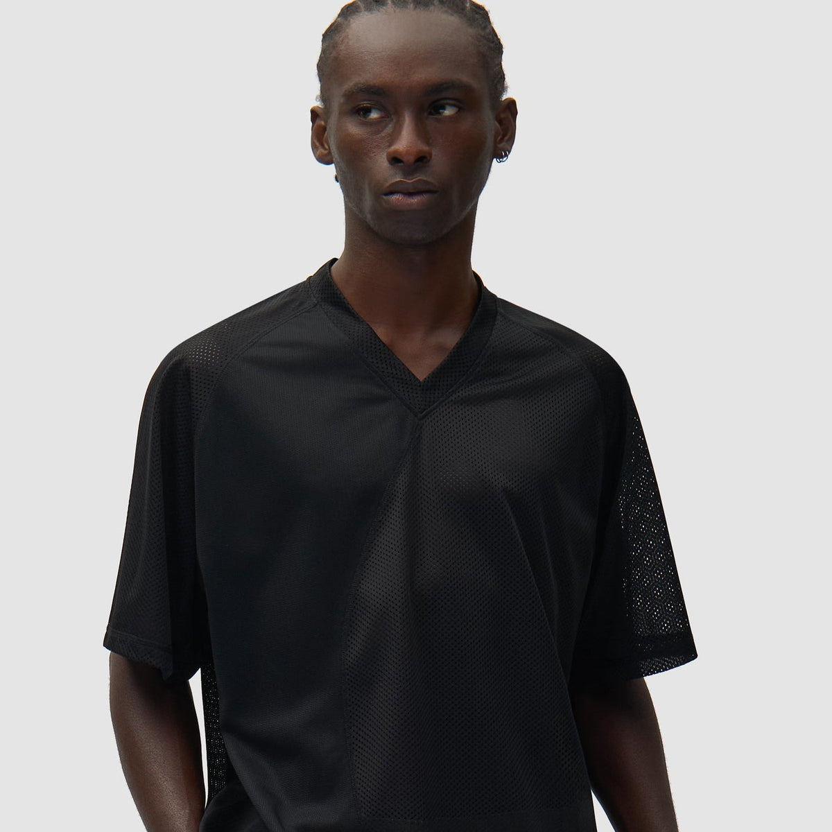 Arte Multi Mesh T-shirt: Black